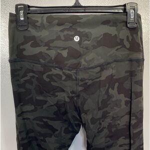 Lululemon align capris leggings - camo